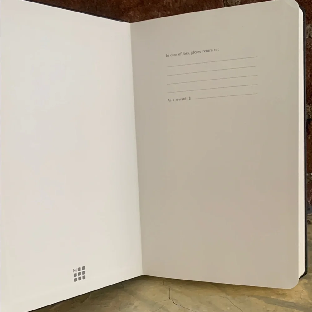 Moleskine notebook